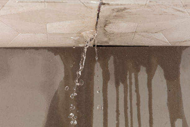 Professional Flood Damage Cleanup technician working in Porterfield, WI
